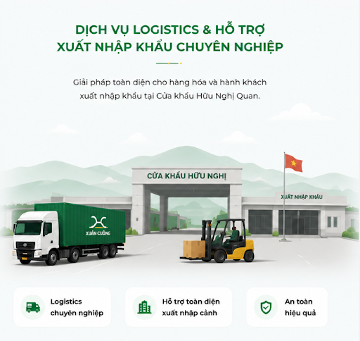 Dịch vụ logistics & hỗ trợ xuất nhập khẩu